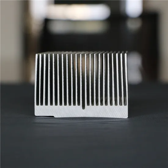 Extruded aluminum LED heat sink profile