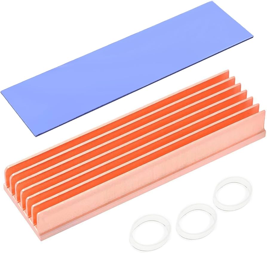 Pure Copper SSD Heat Sink