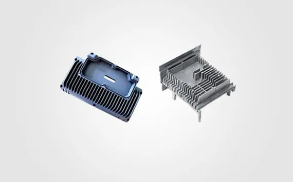 Complex Geometry Die Cast Heat Sink