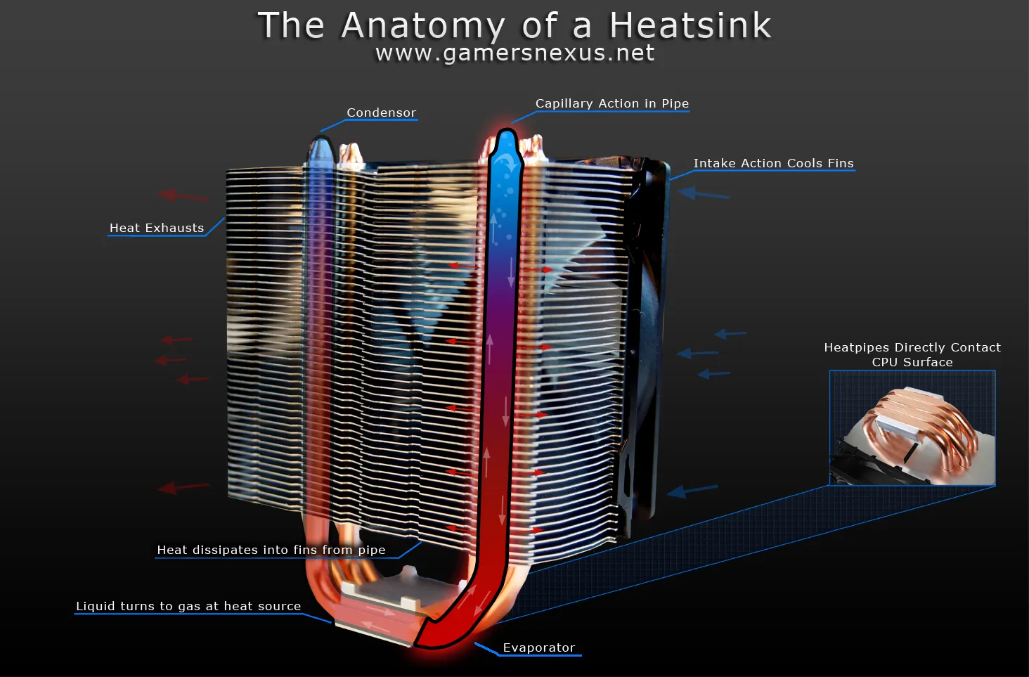 CPU Heat Sink Anatomy