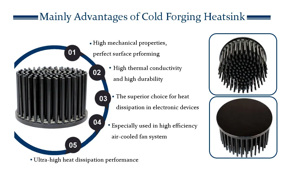 Cold Forging Heat Sink Advantages
