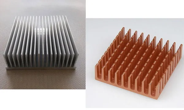 Aluminum vs Copper Heat Sinks