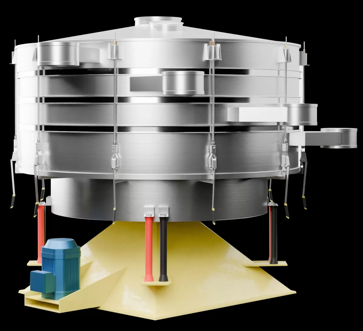 Máy sàng lắc Tumbler 3D phân tách quay vòng