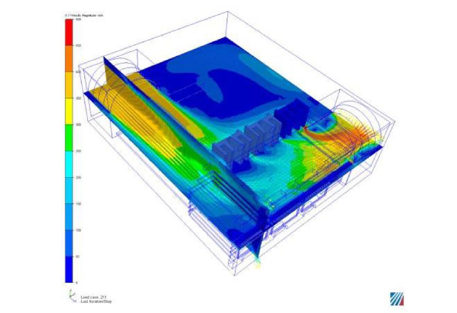 LED thermal analysis and heat distribution simulation
