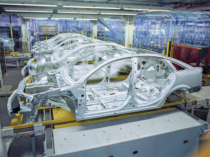 Laser cutting automotive components