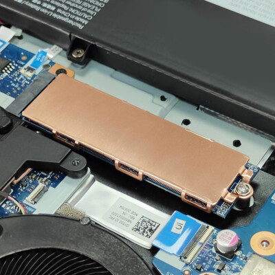 SSD Heat Sink Installation
